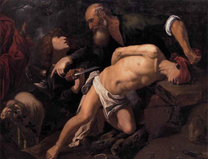 ORRENTE, Pedro The Sacrifice of Isaac oil painting picture